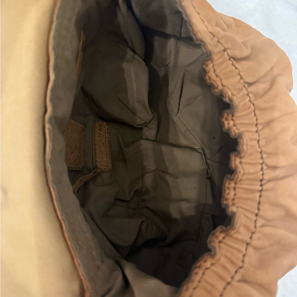 Lucky Brand Brown Ruffled Crossbody Bag - Picture 4 of 7